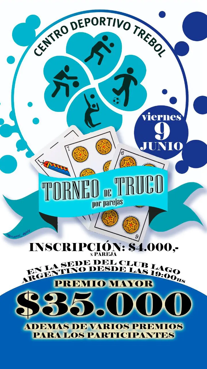 Torneo De Truco Por Parejas 9155