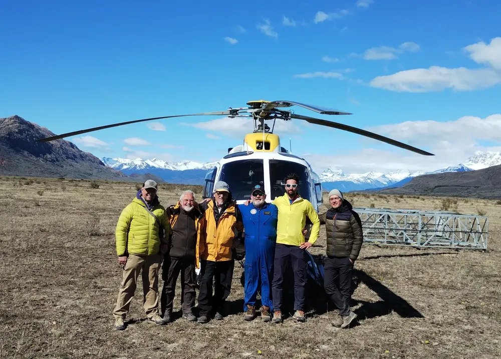 radar glaciar Upsala4