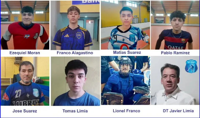 Hockey sobre Patines jugadores Glaciar Patín Club