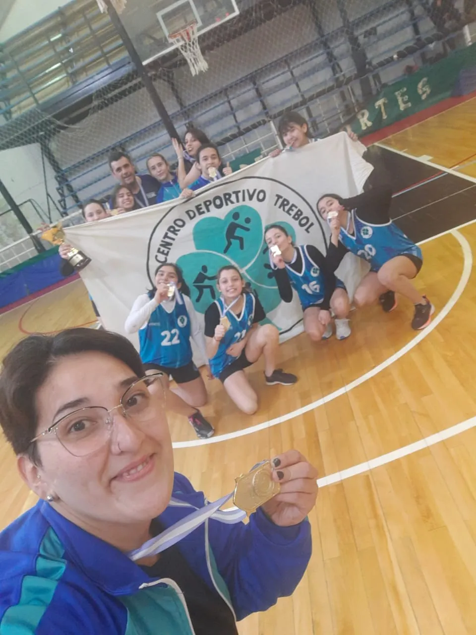 Cestoball El Trebol ganador Evita 2023 Provincial