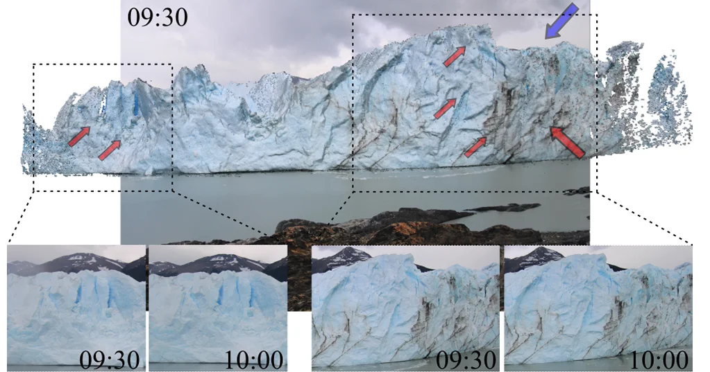 Camaras Frente al Glaciar (2)