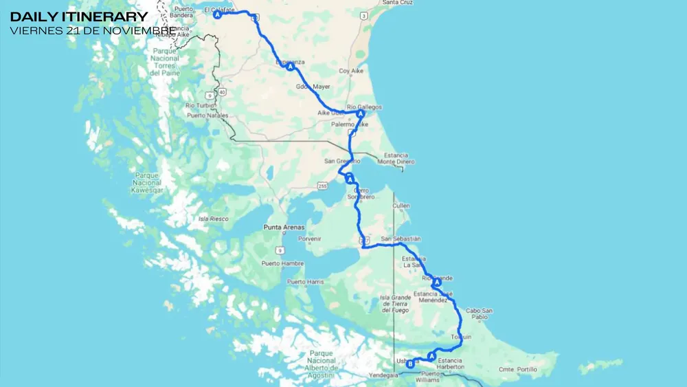 Cavalcade-Adventure-2025  Calafate Ushuaia