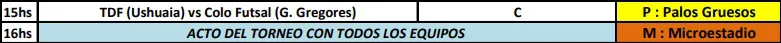 partidos Veteranos domingo 31 de marzo 2