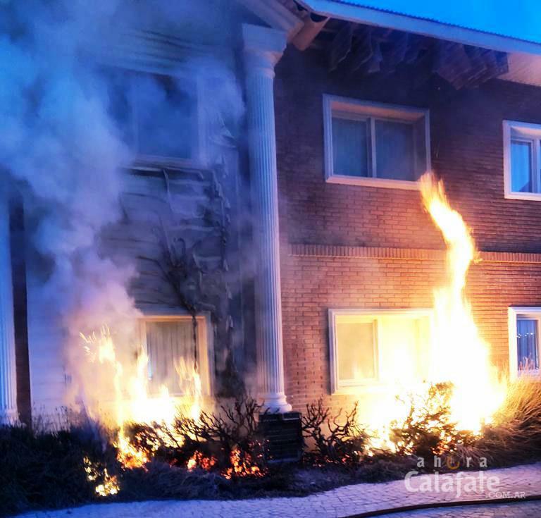 Incendio Lagos del calafate [AUDIO FMD]