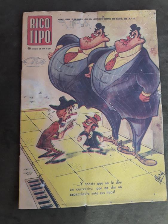 Mazzoke. Rico Tipo. N° 272 Buenos Aires, 15 de marzo de 1050