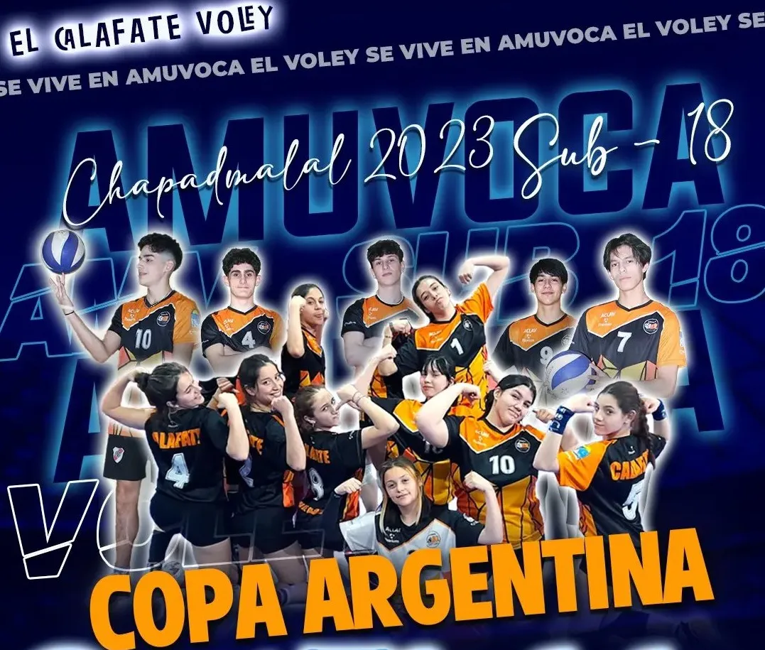 Sub 18 AMUVOCA afiche 2023
