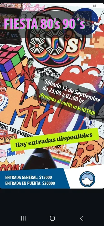 Fiesta 80 y 90