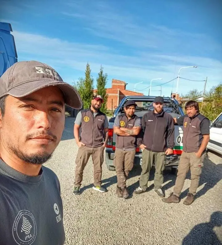 brigadistas ICE al PN Alerces