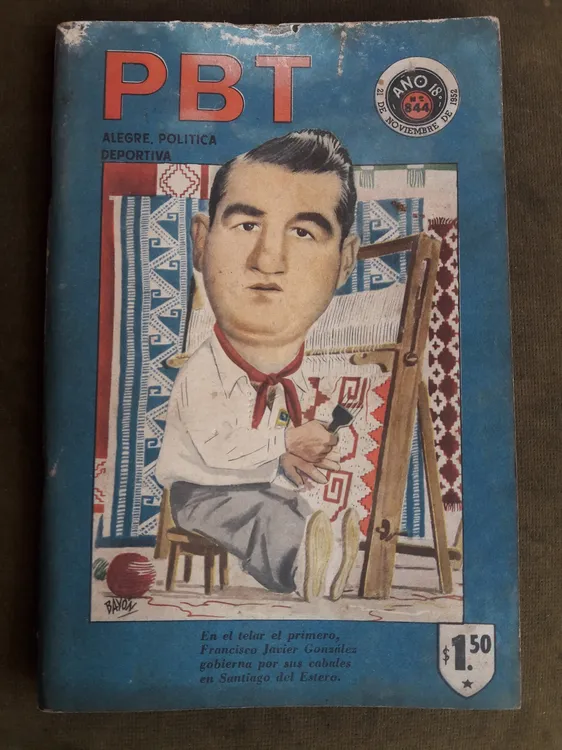 BAYÓN. PBT. ALEGRE, POLÍTICA Y DEPORTIVA N° 844 AÑO 18 21 NOVIEMBRE 1952