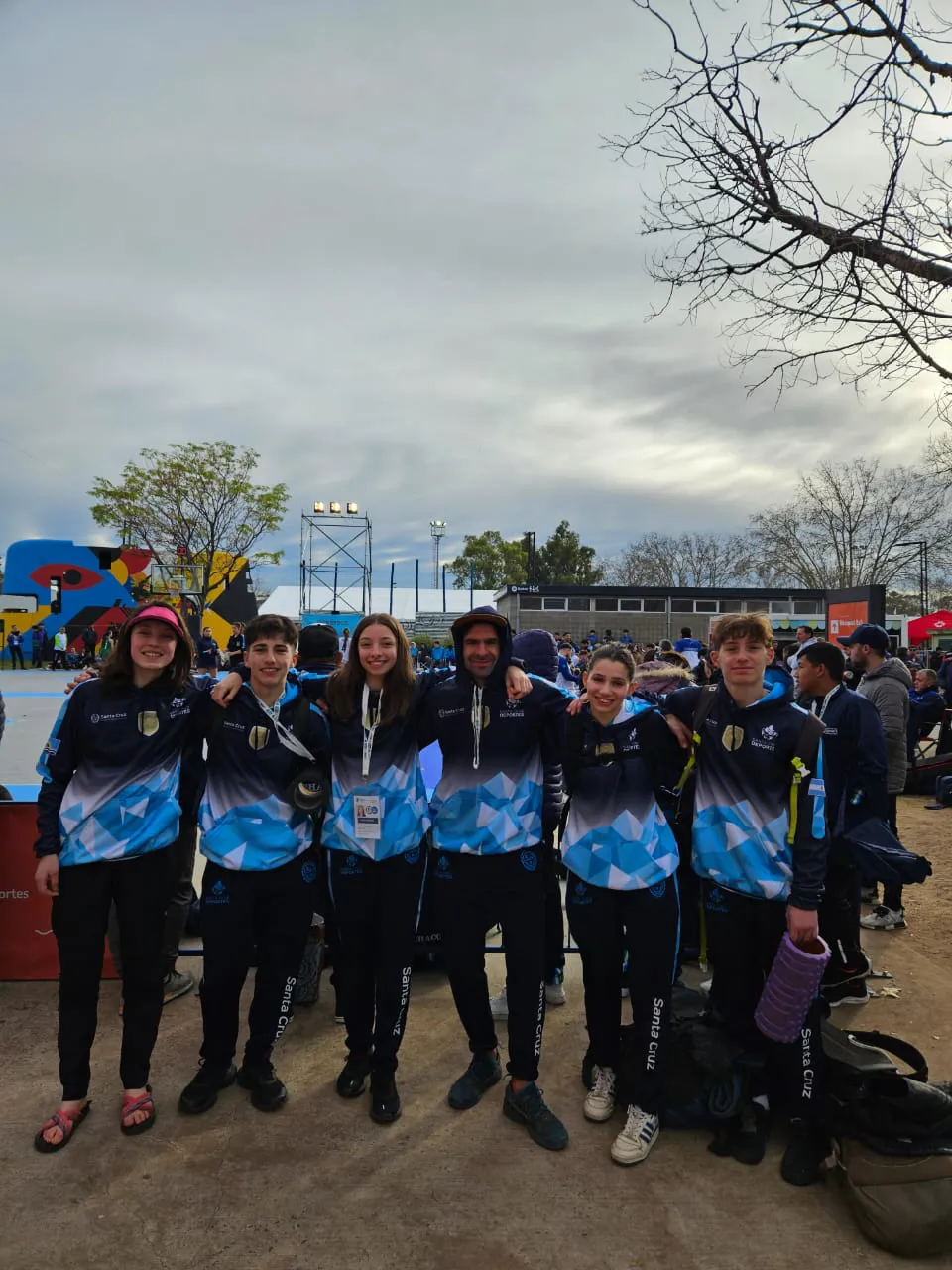 Juegos Evita Urbanos Escalada equipo Tapa