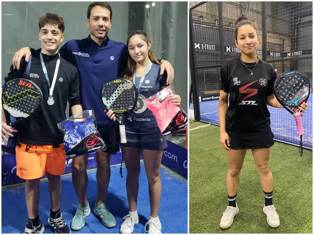 Julieta Acosta, Fiorella y Santino Propato