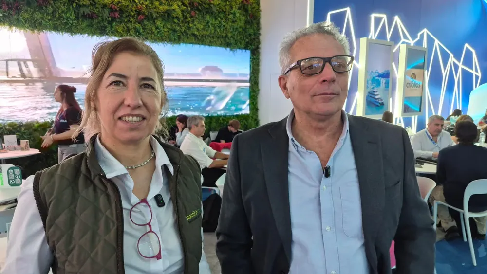 Caro Robutti y Alejandro Blaser