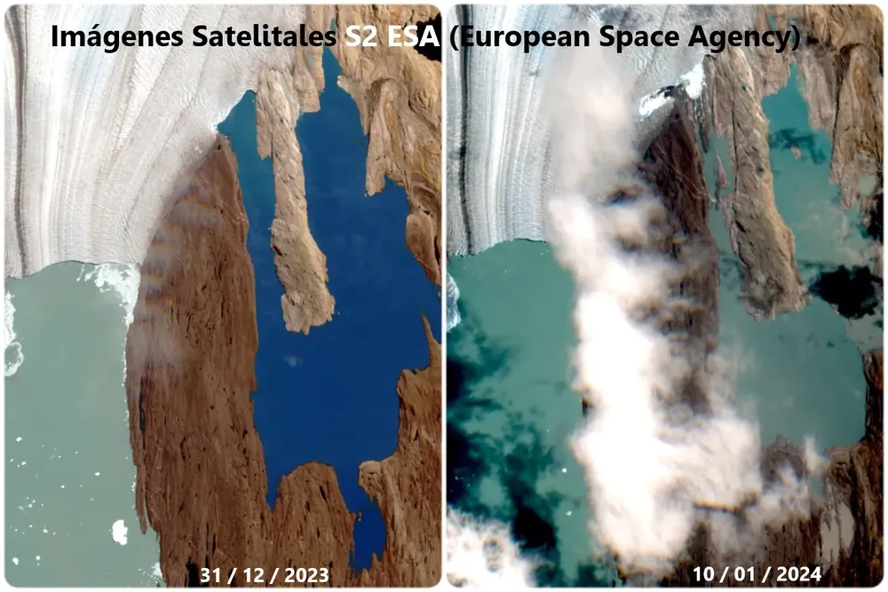 lago Guillermo comparativo rectangulo