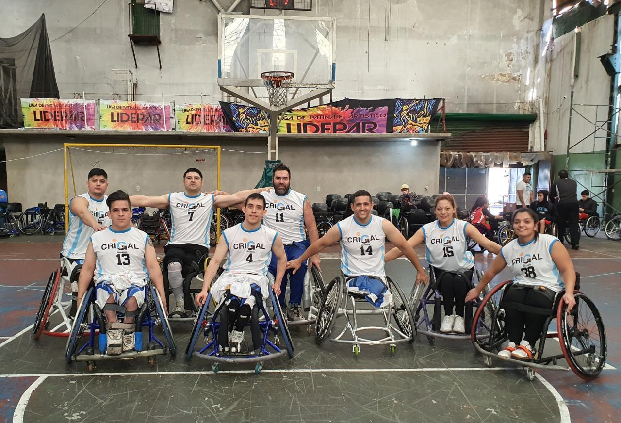 Basquet Adaptado: Crigal Jugó La Final Four De La Disciplina