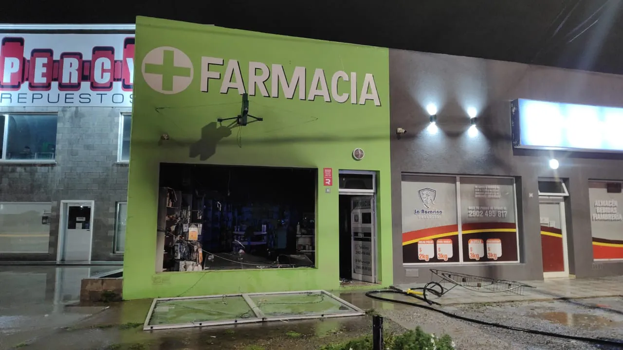 Incendio Farmacia