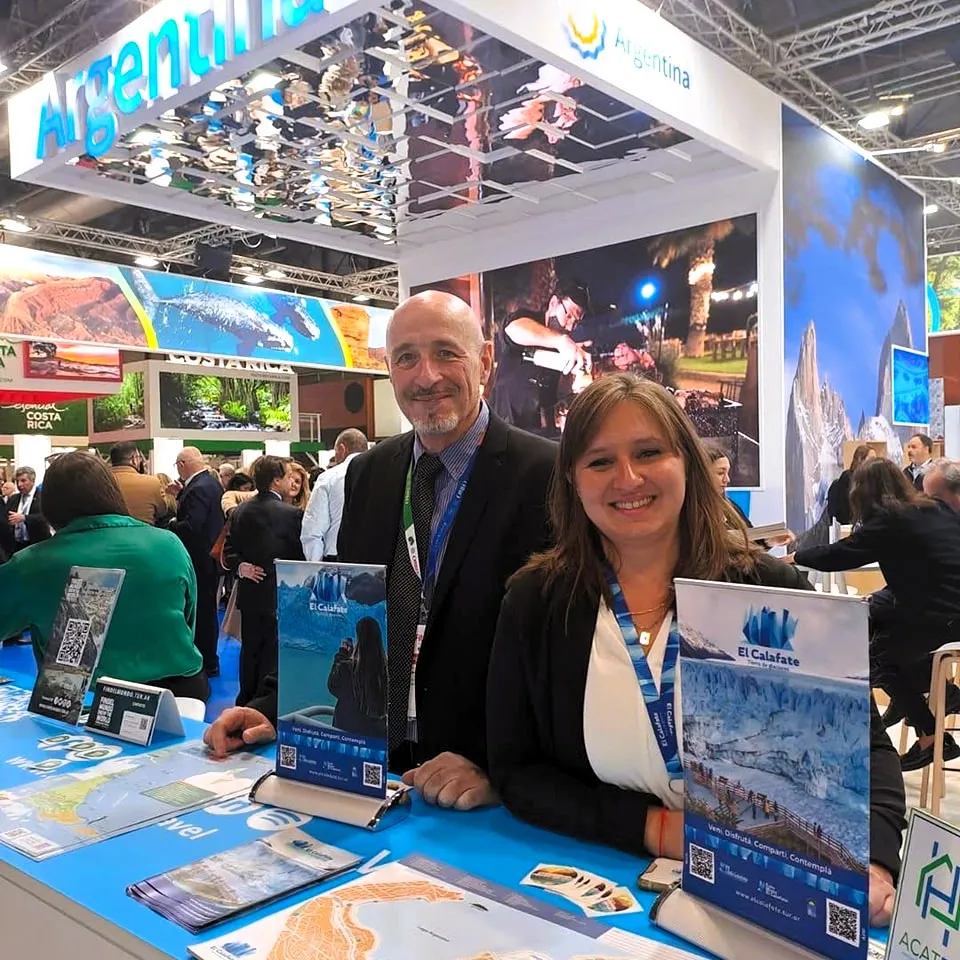 EL CALAFATE PRESENTE EN LA FITUR EN ESPAÑA  , LA FERIA DE TURISMO MÁS IMPORTANTE DEL MUNDOEl Calafate, a través de su Secretaría de Turismo Municipal y el Ente Mixto, está presente en la Feria Internacional de 