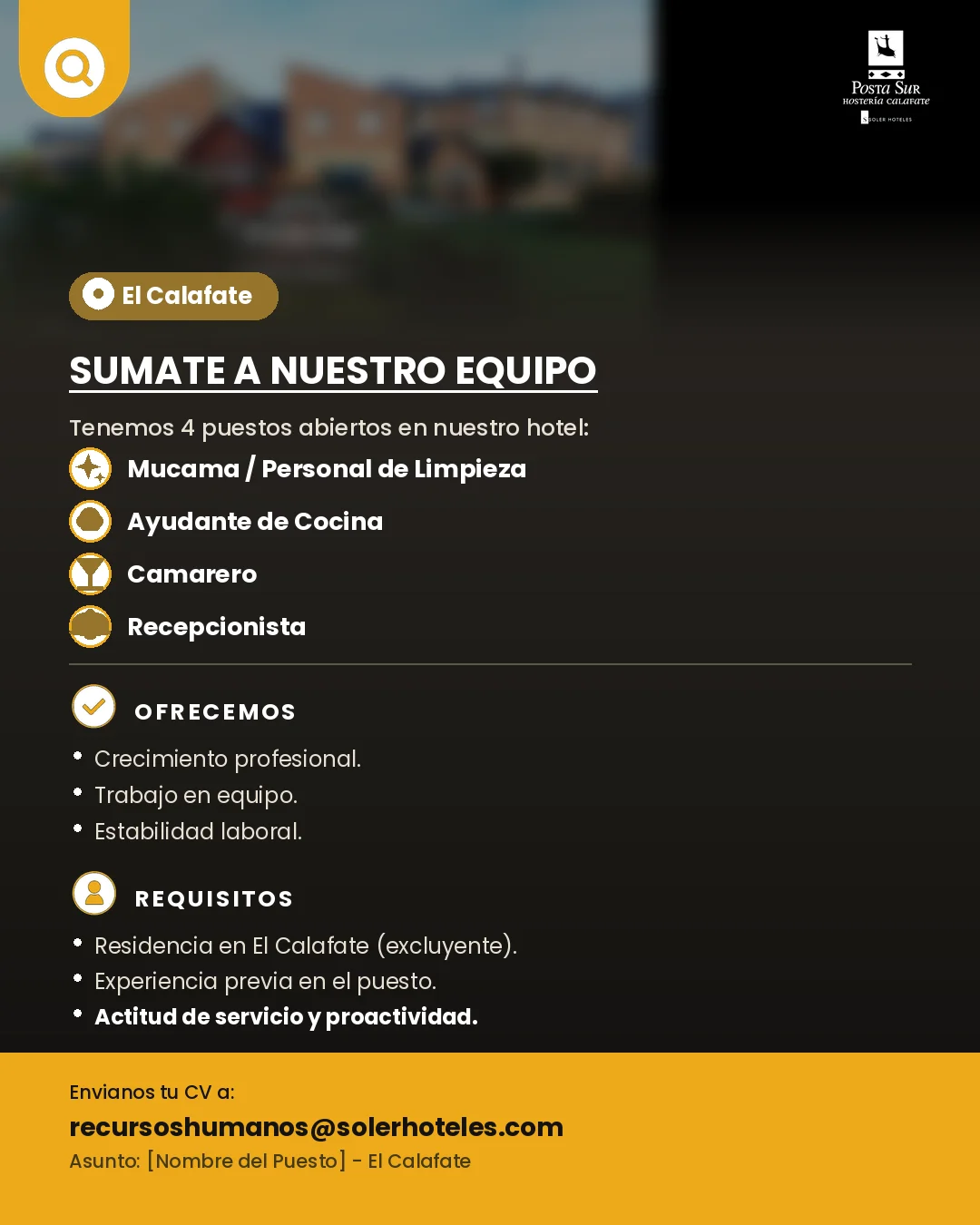 Posta Sur - Varios puestos