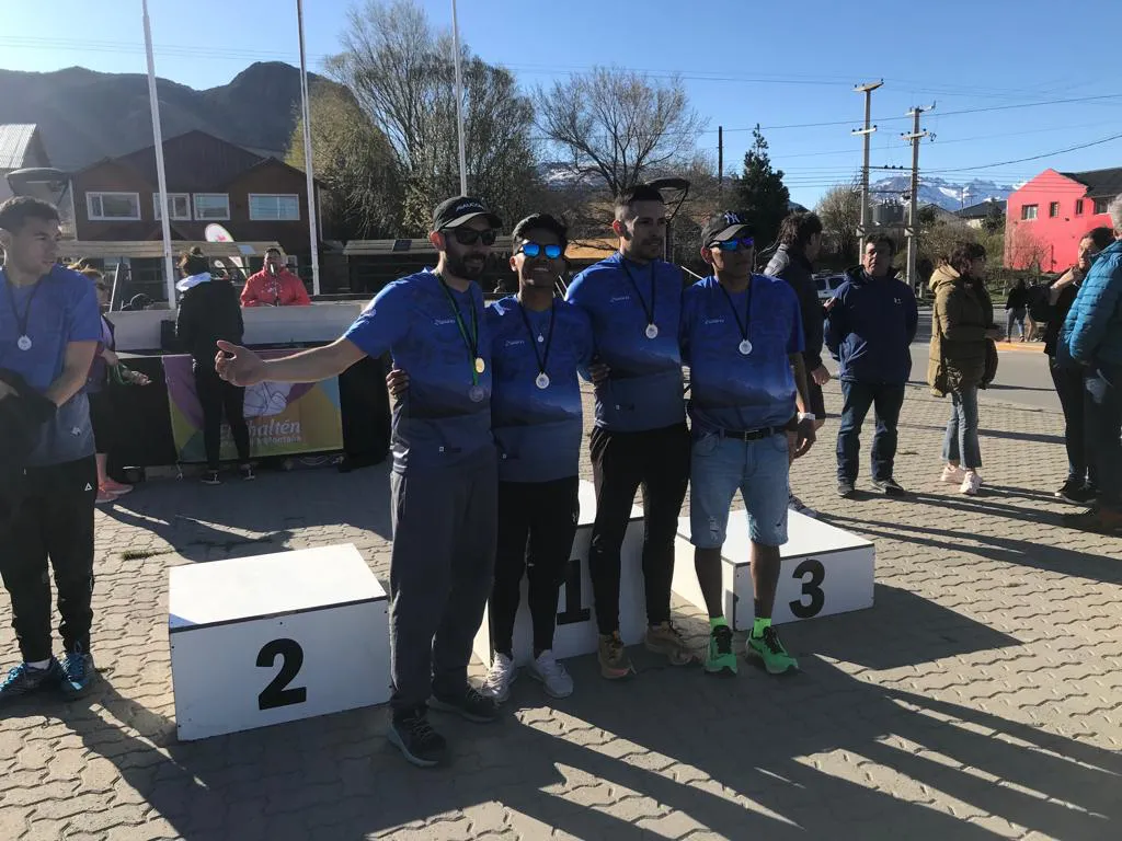 Kike Solano 1ero en El Chalten