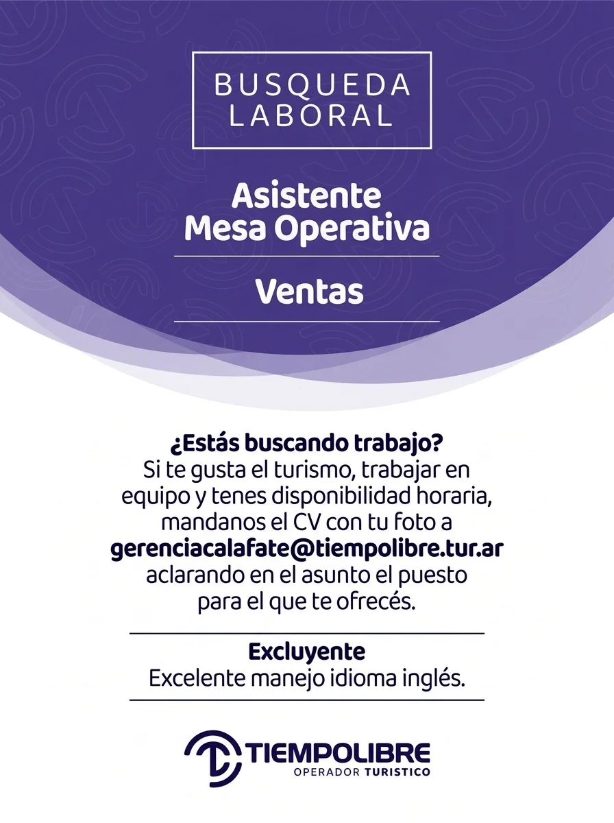 Tiempo Libre- Mesa Operativa 24  al