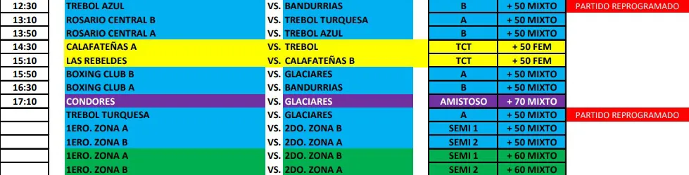 Beach Newcom reprogramado sábado 27 de enero