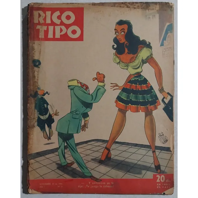 Revista Rico Tipo Año I N ° 2. 23 De Noviembre De 1944