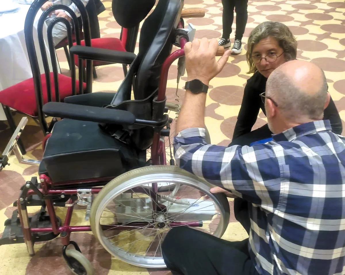 silla de ruedas
