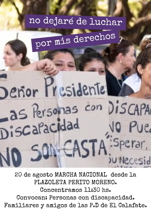 Marcha discapaidad