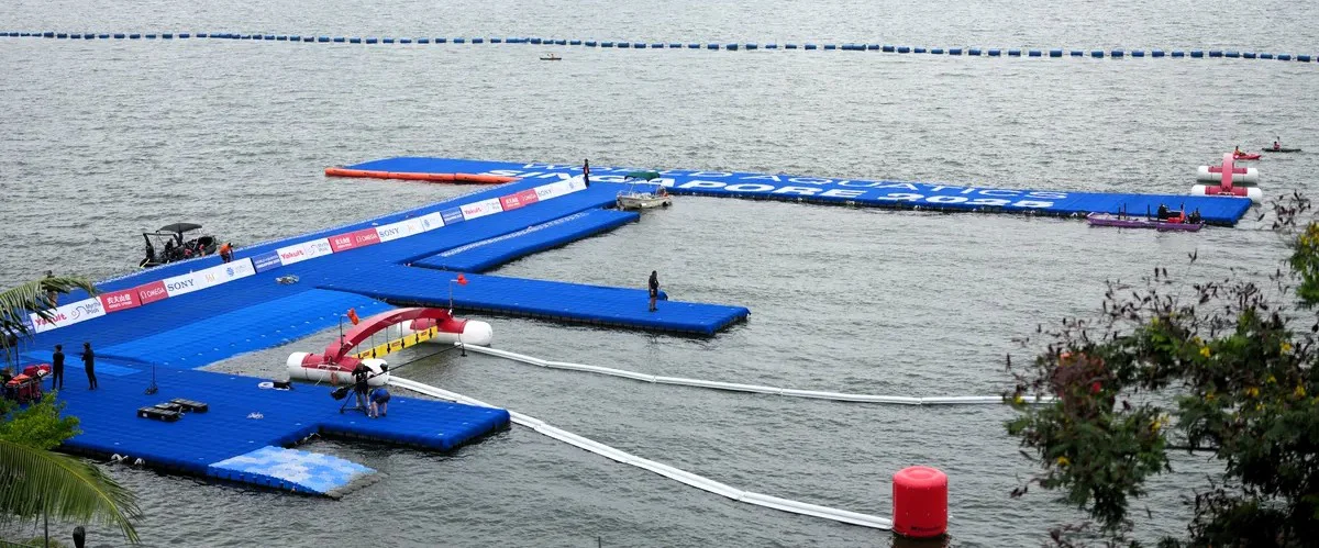 pileta flotante