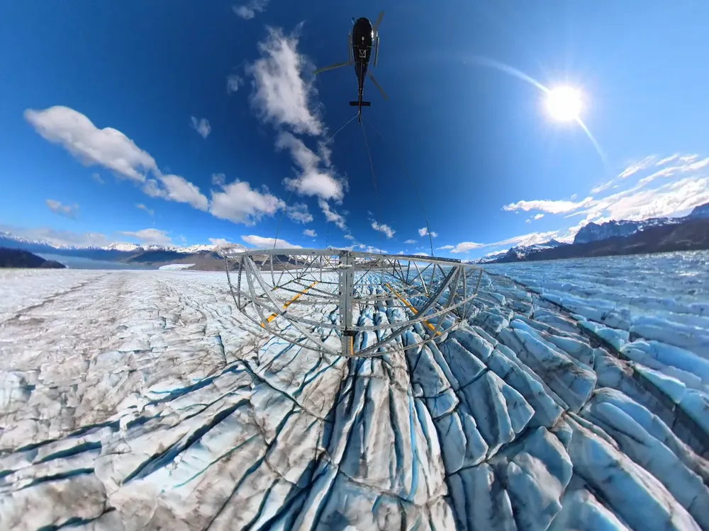 radar glaciar Upsala1