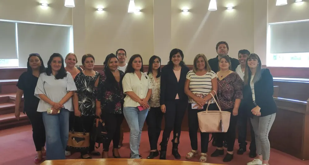 Reunion con directores de escuelas