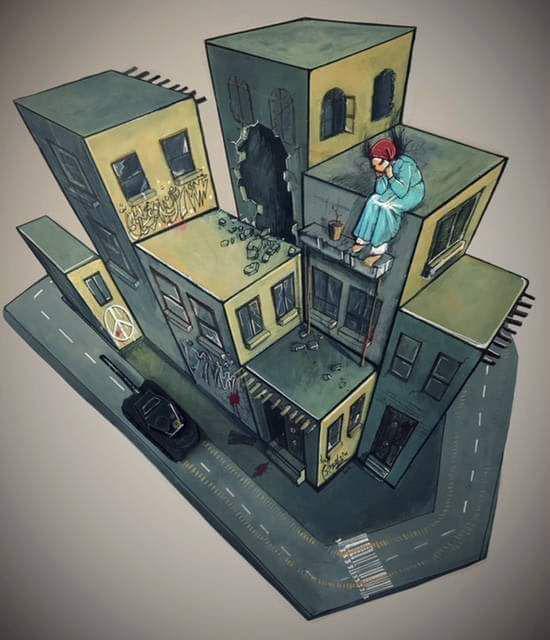 Shamsia Hassani, Afganistán 10