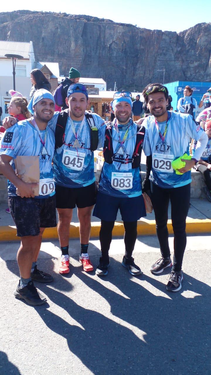 Calafateños en Trekkatlón Bajada del Torre