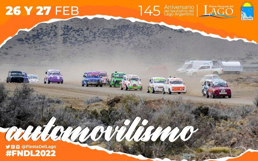 Automovilismo Fiesta del Lago Afiche 2022