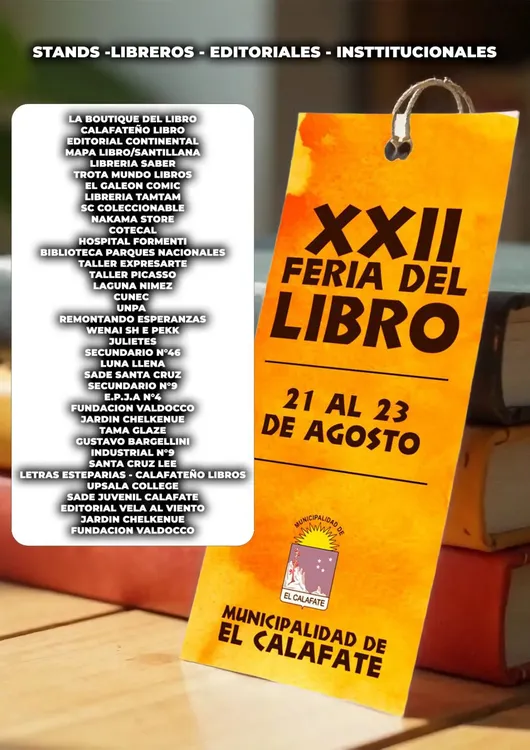 Feria del libro stands